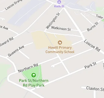 map for Howitt Primary Community School