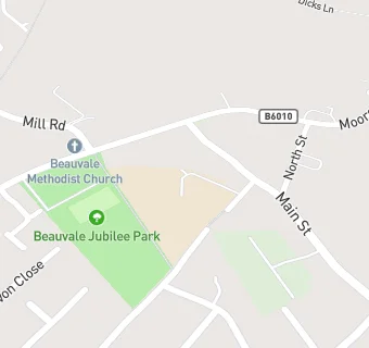 map for Greasley Beauvale Primary School