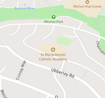 map for St Maria Goretti Catholic Primary School