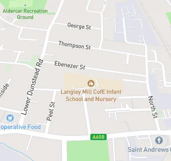 map for Langley Mill Church of England Infant School and Nursery