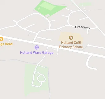 map for The Farm Shop Hulland