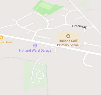 map for Hulland General Store