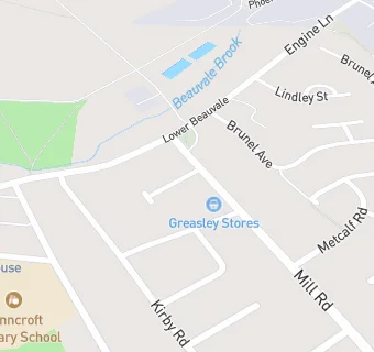 map for Greasley General Store