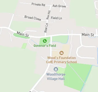 map for Woods Foundation School