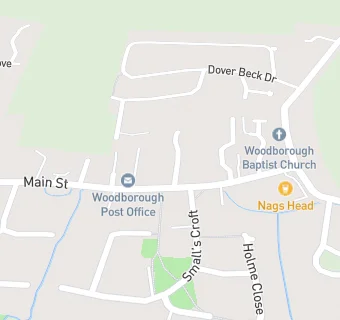 map for Woodborough Convenience Store