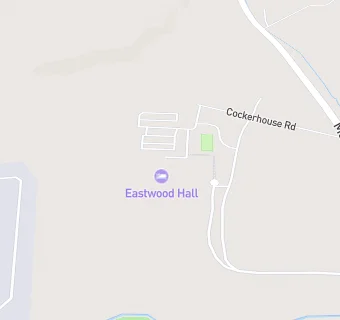 map for Eastwood Hall