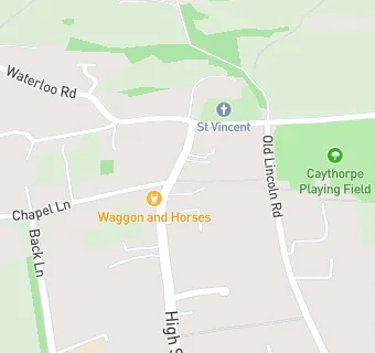 map for Caythorpe Surgery