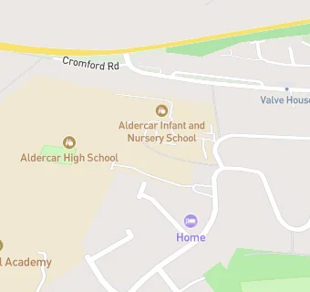 map for Aldercar High School + Post 16 Phoenix Centre