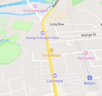 map for Bang In Belper