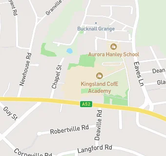 map for Kingsland CofE(C) Primary School