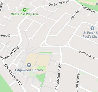 map for Edgewood Primary School
