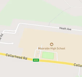 map for Moorside High School