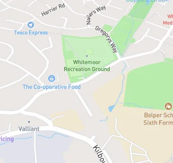 map for Whitemoor Lane Convenience Store