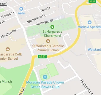 map for ST WULSTAN'S CATHOLIC PRIMARY SCHOOL