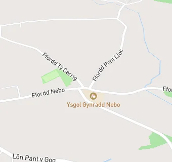 map for Ysgol Gynradd Nebo