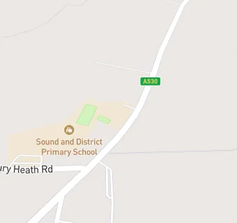 map for Sound and District Primary School