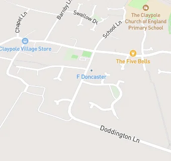 map for F Doncaster (Butchers)