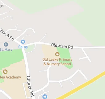 map for Old Leake Primary Academy