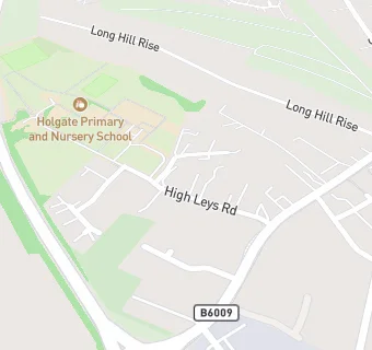 map for Holgate Primary and Nursery School