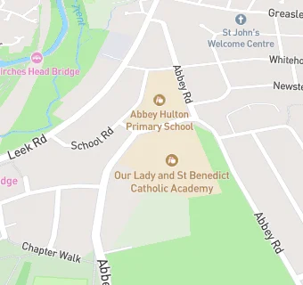 map for Our Lady and St Benedict Catholic Academy