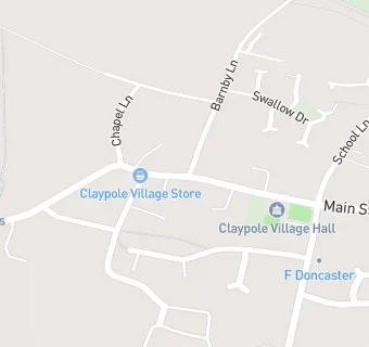 map for Claypole Village Store