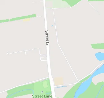 map for Street Lane Primary School