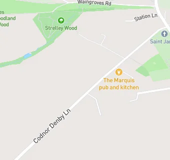 map for The Marquis Pub And Kitchen