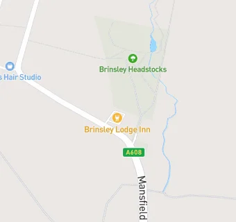 map for Brinsley Lodge