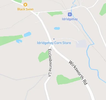 map for Idridgehay Village Store