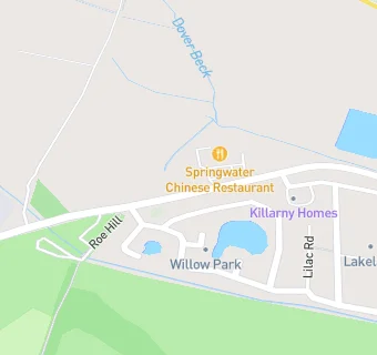 map for Springwater Golf Club