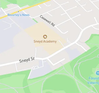 map for Sneyd Academy