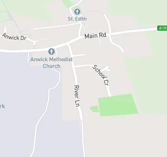 map for Anwick Post Office Stores