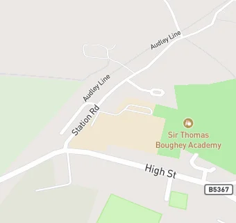 map for Sir Thomas Boughey High School