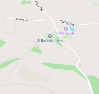 map for BLORE HALL