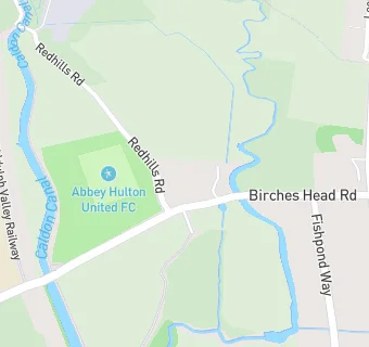 map for Abbey Hulton Football Club