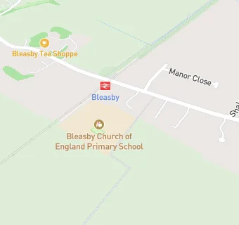 map for Bleasby Church of England Primary School