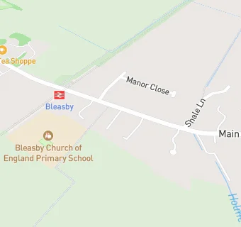 map for Bleasby C Of E School