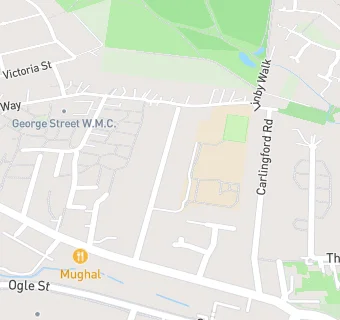 map for Hucknall National Church of England (VA) Primary School