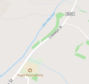 map for Ysgol Penmachno