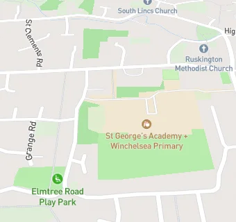 map for Winchelsea Primary School Ruskington