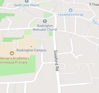 map for St George's Academy