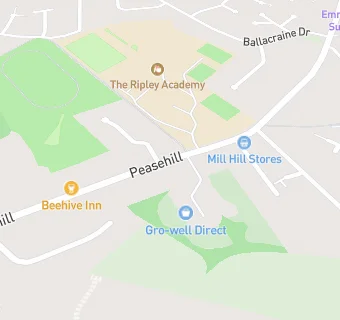 map for Mill Hill Convenience