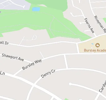 map for BURSLEY WAY OUT OF SCHOOL CLUB