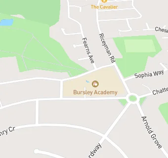 map for Bursley Academy