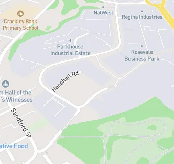 map for NEWCASTLE STAFFS FOODBANK