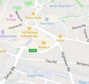 map for Nandos