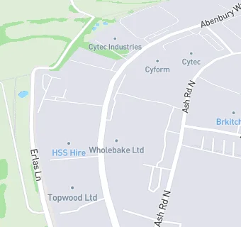 map for Wholebake Ltd