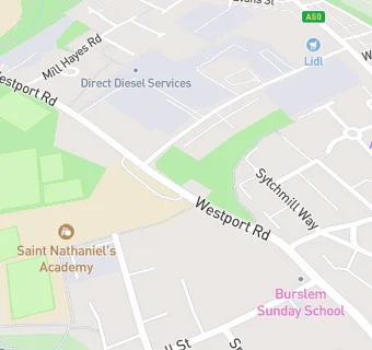 map for St Nathaniel’s Academy Breakfast Club