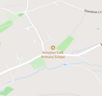 map for Kniveton CofE Primary School