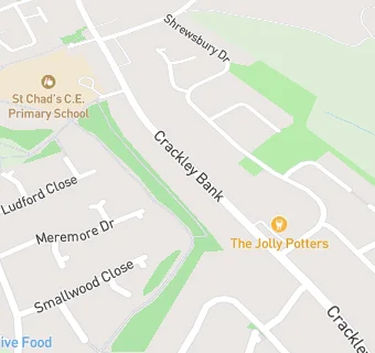 map for ST CHAD'S C of E PRIMARY SCHOOL - EDWARDS & WARD LTD